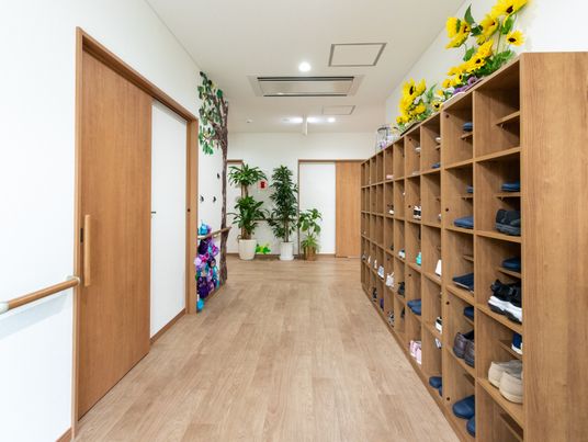 明るい廊下エンド