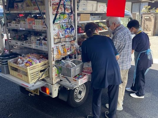 販売車のサポート業務