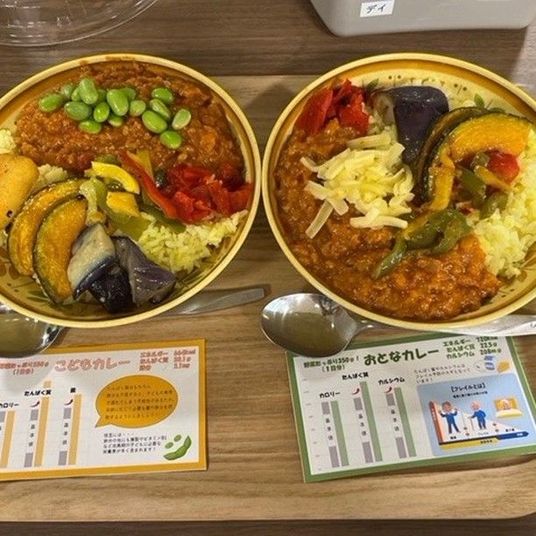 おしゃれなカレー料理
