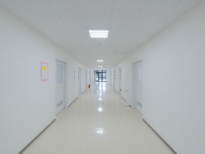 明るい廊下