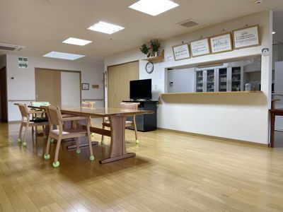 ゆったりとした共有スペース