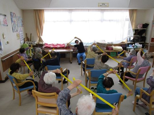楽しく運動する居室