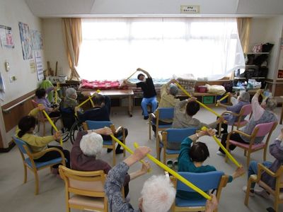 楽しく運動する居室