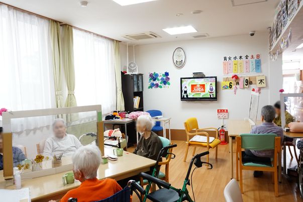 居室の日常風景