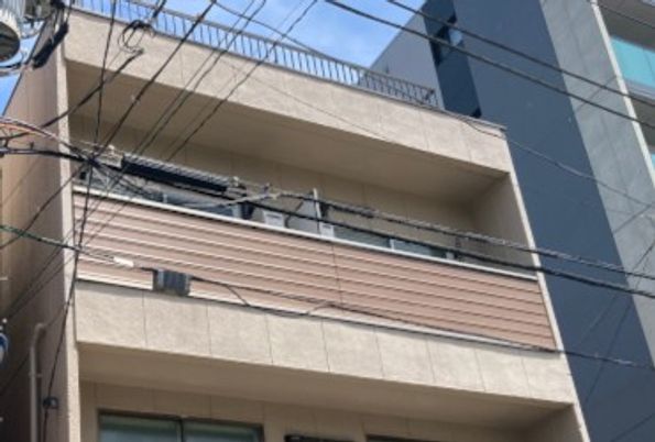 モダンな建物の外観