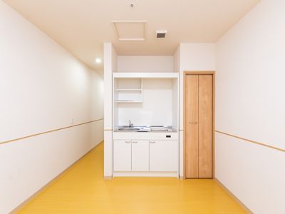 居室のキッチンコーナー