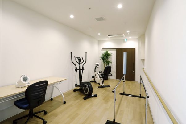 訓練設備のある部屋