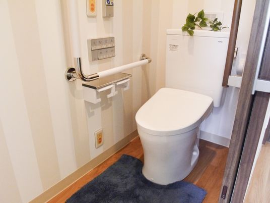清潔なトイレ空間