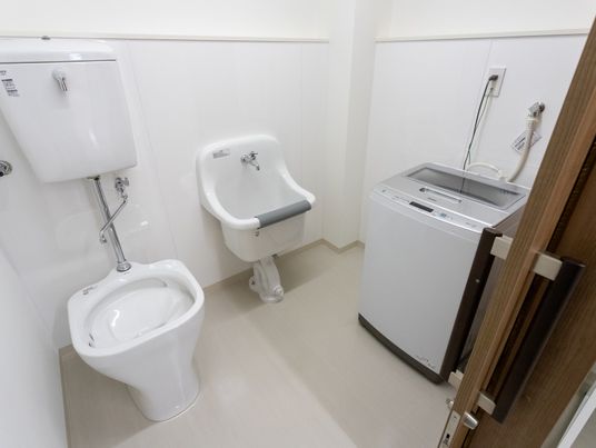 清潔感のあるトイレ空間
