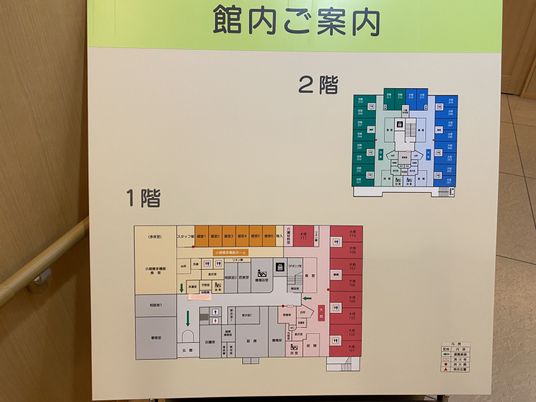 施設の案内図