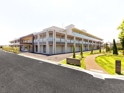 職員と入居者の交流の場