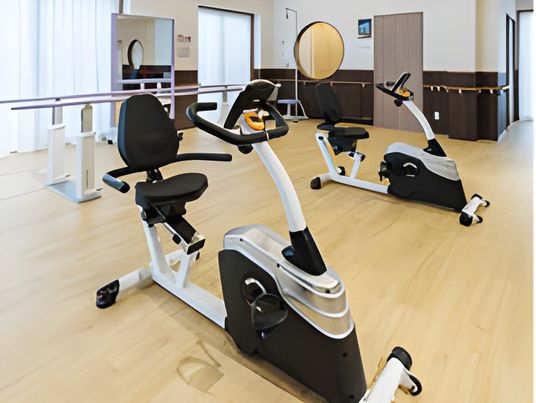 運動器具のある部屋
