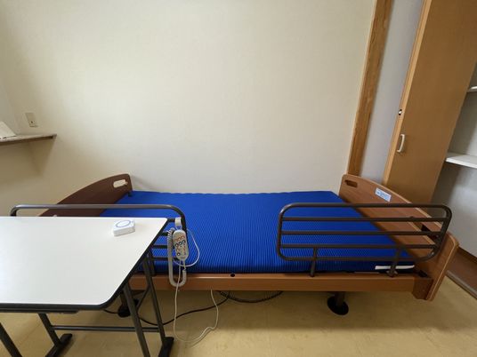 居室のベッドエリア