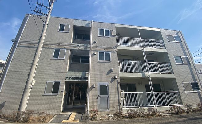 シンプルな外観