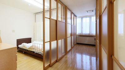 ゆったり広々とした居室
