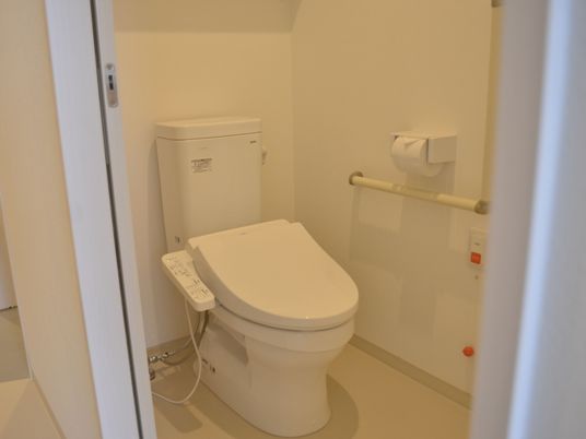 清潔感のあるトイレ空間