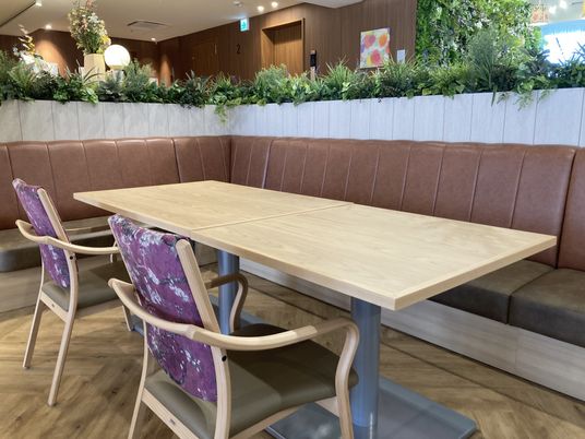 落ち着いた雰囲気のリビング