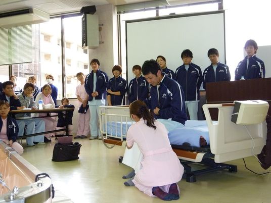 介護研修の様子