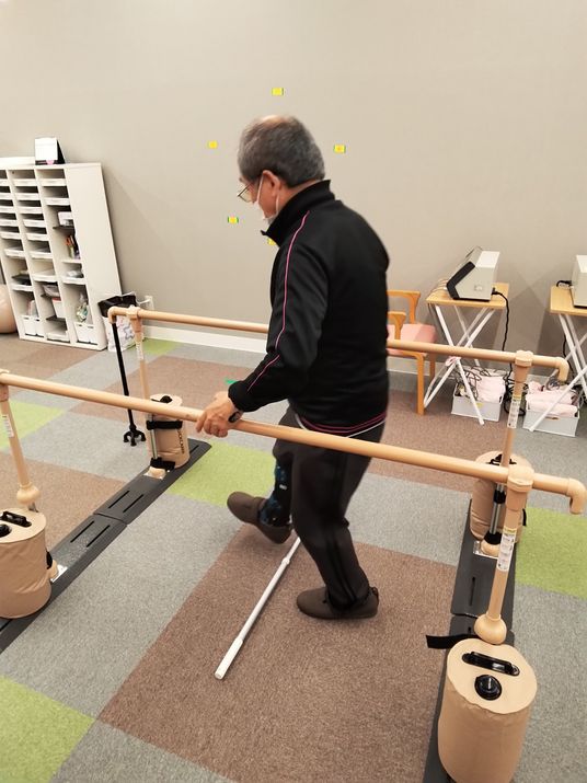 訓練に励む利用者の様子