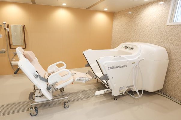 専門機器の浴室