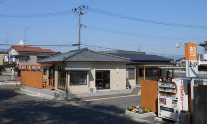 和風建築の居住棟