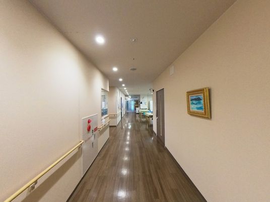 長い廊下