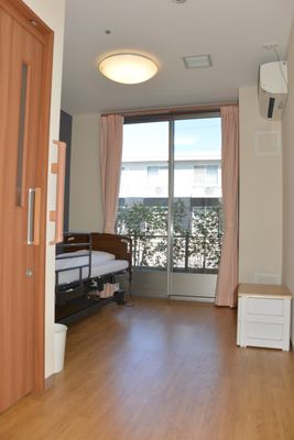 自然光が入る居室
