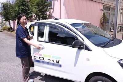 送迎車の外観