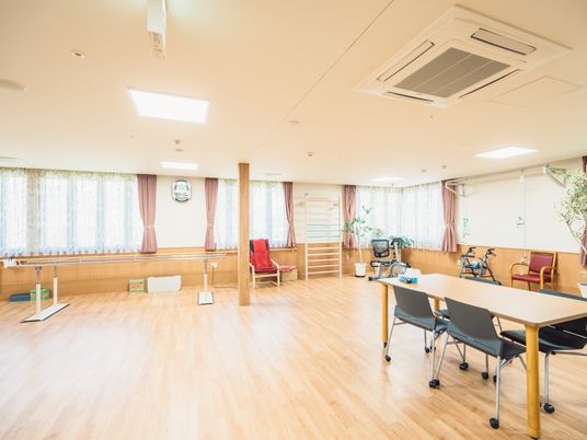 広々とした機能訓練室