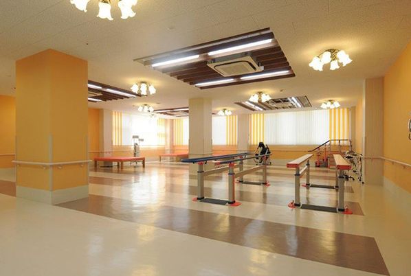 広々とした訓練室