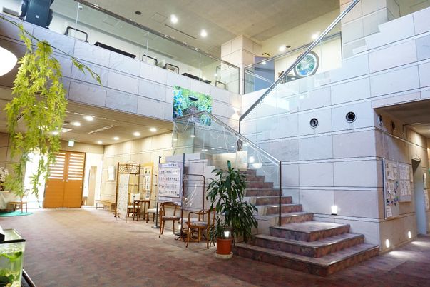 快適なロビーの様子