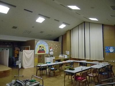 広々とした共有スペース