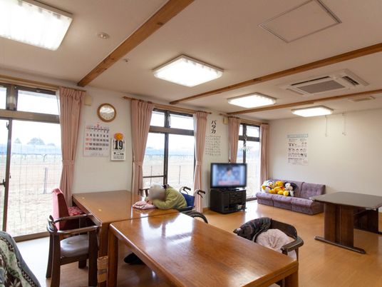  共有スペースのくつろぎの場  