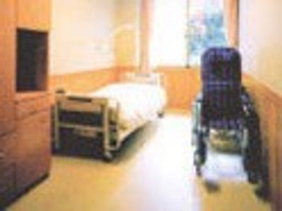 自然光が差し込む居室