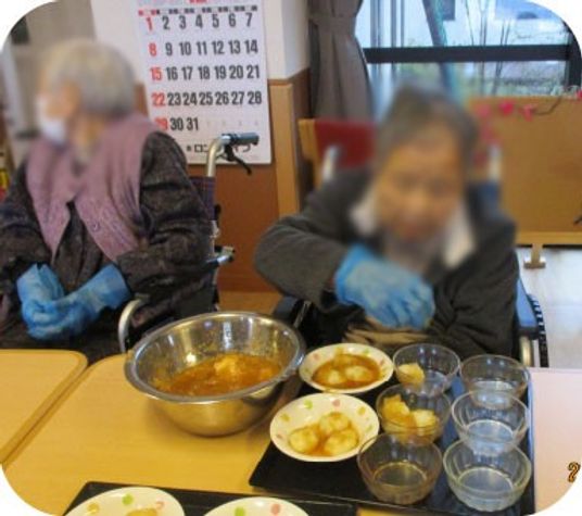調理活動中の様子
