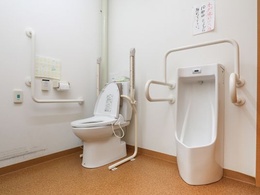 バリアフリーのトイレ設備