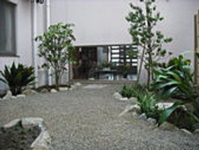 庭がある中庭