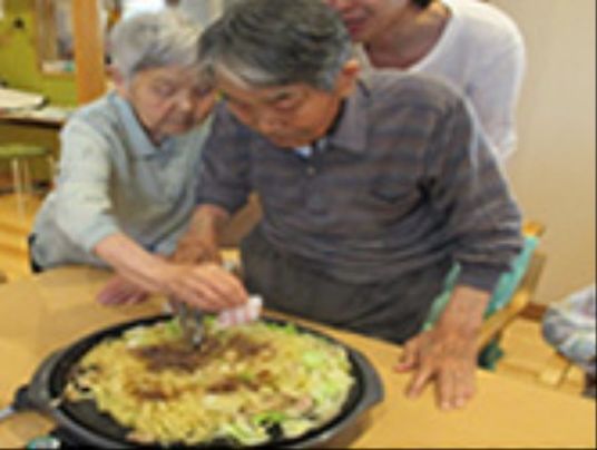 共同調理の光景