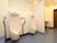 手すり付きトイレの一角