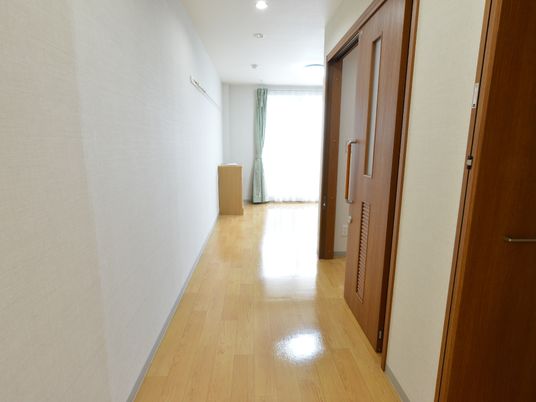 清潔感のある廊下