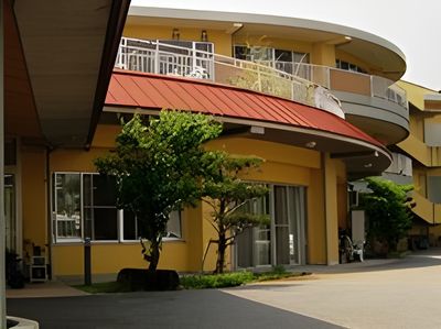 曲線が印象的な外観