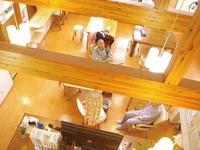 暖かい雰囲気の居室