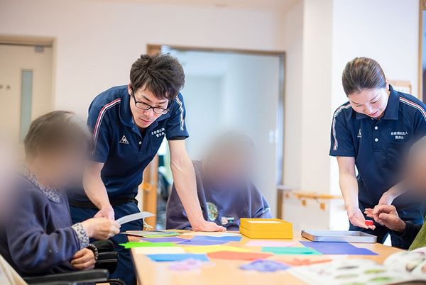 活動に参加中の様子