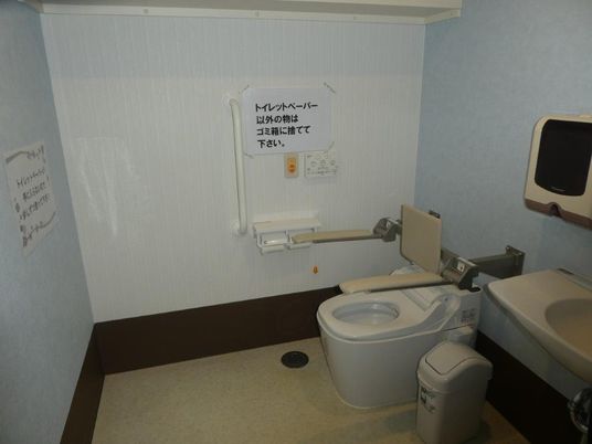 整備されたトイレ設備