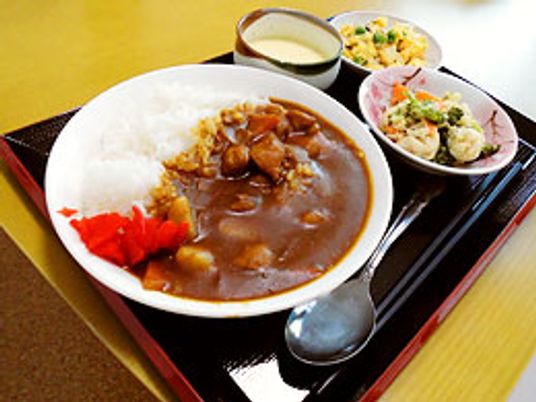 おいしい料理の盛り付け