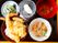 天ぷら定食の料理