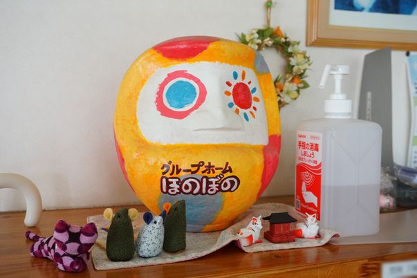 手作り感のある楽しい置物