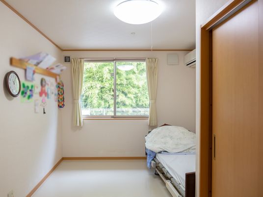 清潔な個室の居室