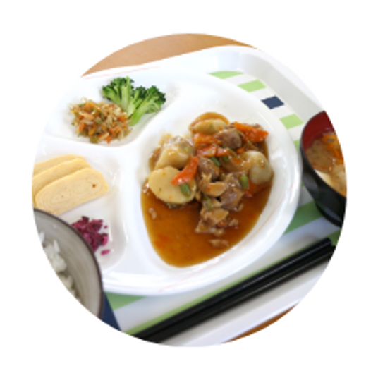 栄養バランスの食事