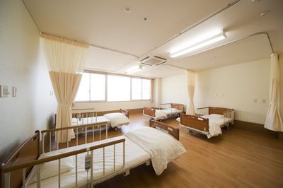自然光が注ぐ居室
